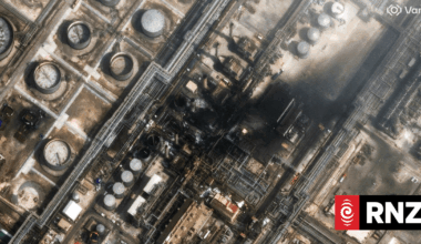 Live: Australia's Middle East military HQ hit in Iranian drone attack, Qatar halts LNG production