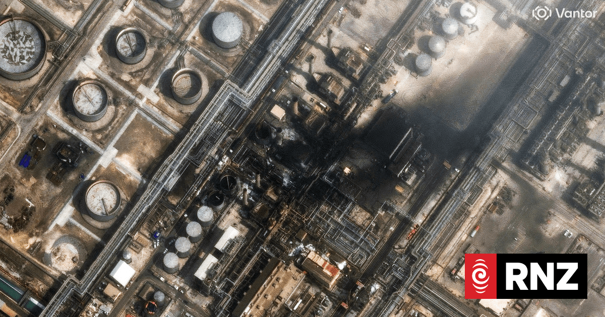 Live: Australia's Middle East military HQ hit in Iranian drone attack, Qatar halts LNG production