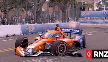 IndyCar: Kiwi Scott Dixon unharmed after crash at St Petersburg Grand Prix practice