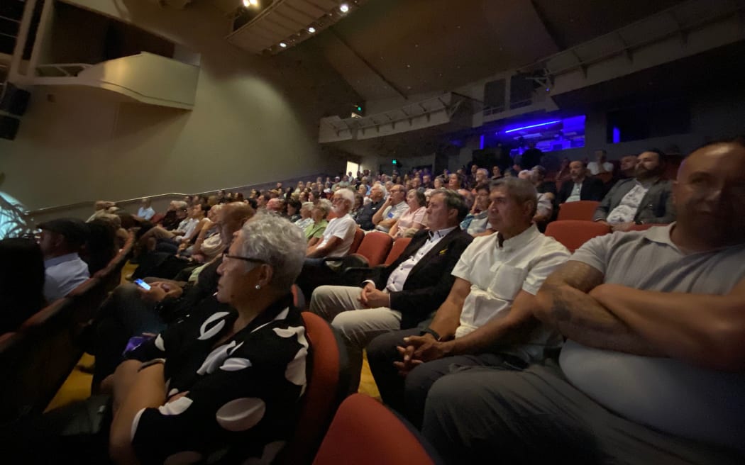 People from across Northland attended the 2026 State of the Far North presentation from Mayor Moko Tepania at the Turner centre in Kerikeri.