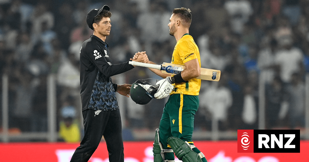 Live: Black Caps v South Africa T20 World Cup semi-final