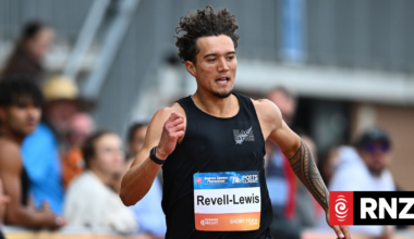 Kiwi sprinter Lex Revell-Lewis lowers national 400 metres record at Adelaide