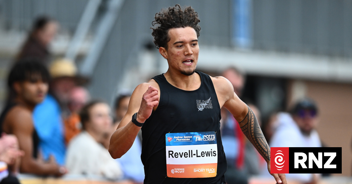 Kiwi sprinter Lex Revell-Lewis lowers national 400 metres record at Adelaide