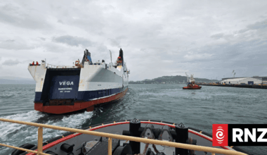 Former Interislander ferry expected to dock in Port Nelson after months at anchor