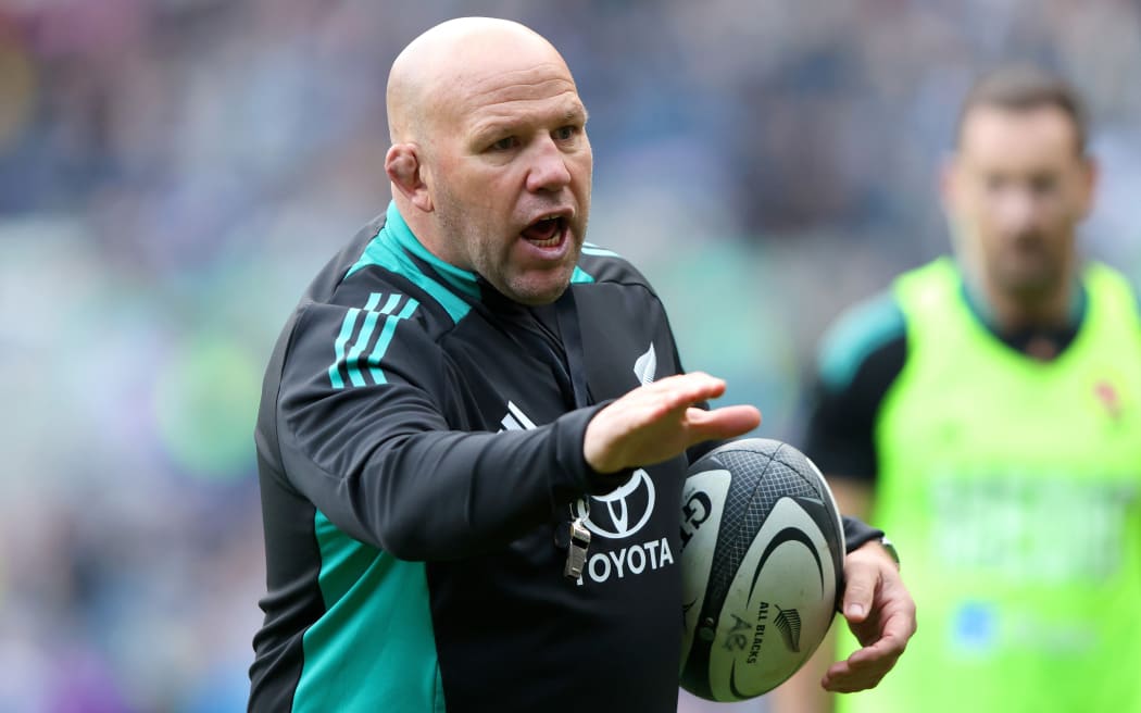 All Blacks assistant Coach Jason Ryan