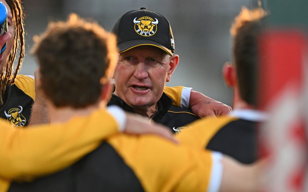 Taranaki head coach Neil Barnes