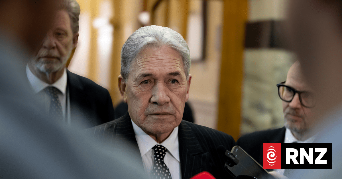 Winston Peters says New Zealand not 'rushing to contribute military forces to this conflict'