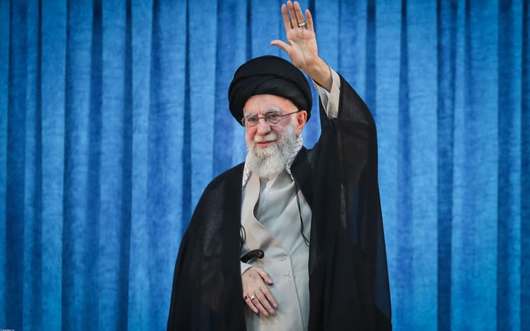 Iranian supreme leader Ayatollah Ali Khamenei.