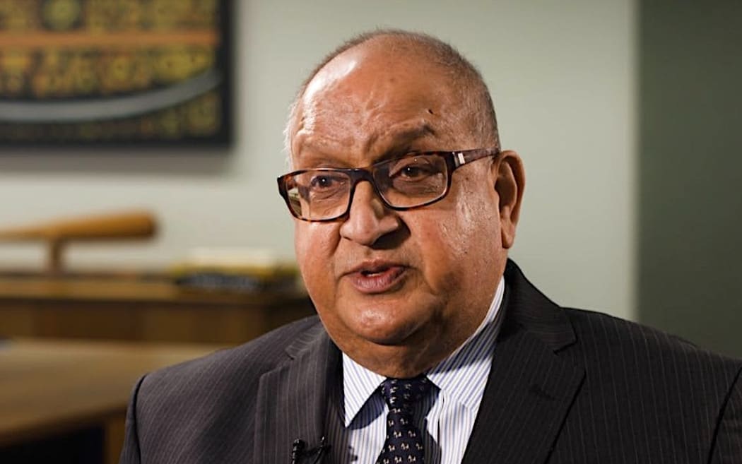 The Right Hon. Sir Anand Satyanand, former Governor General of New Zealand.