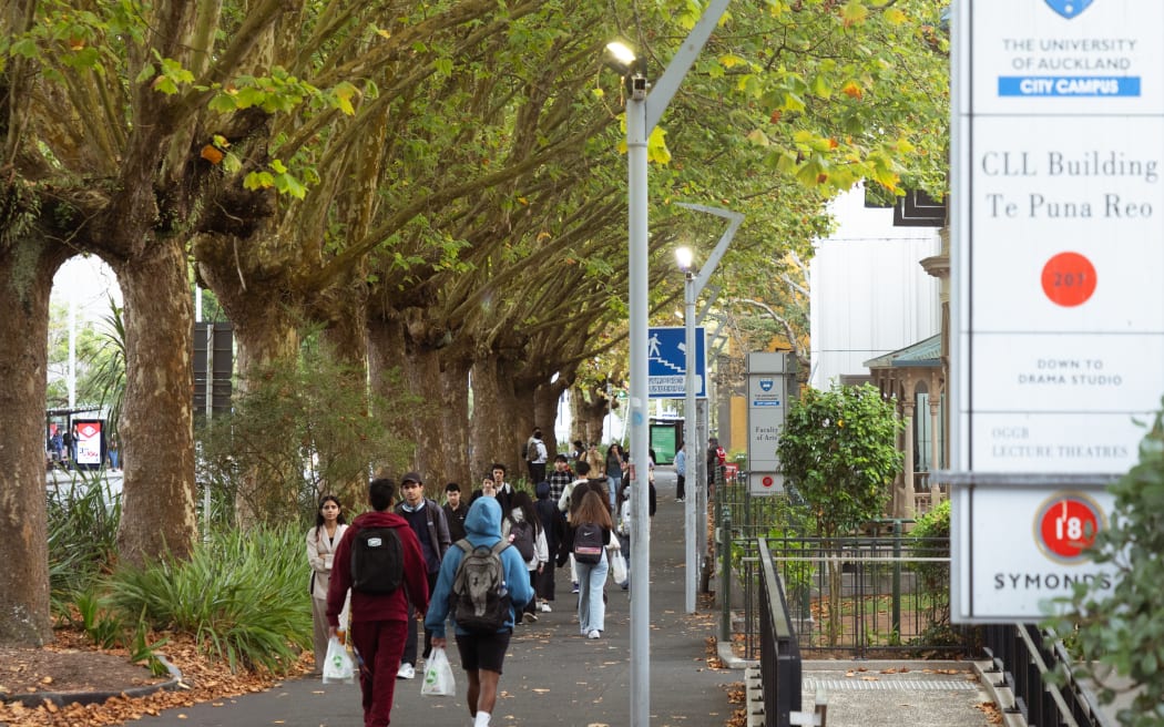 The University of Auckland’s City Campus on Symonds Street.