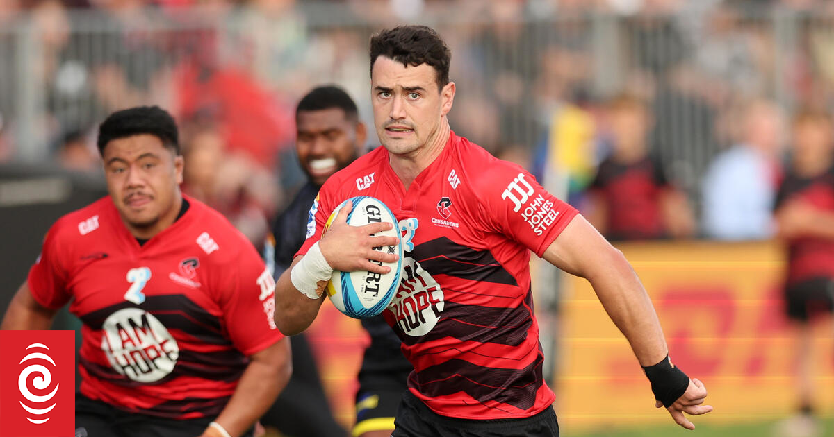 Super Rugby Pacific: Crusaders attack exposed in Will Jordan's absence against Blues