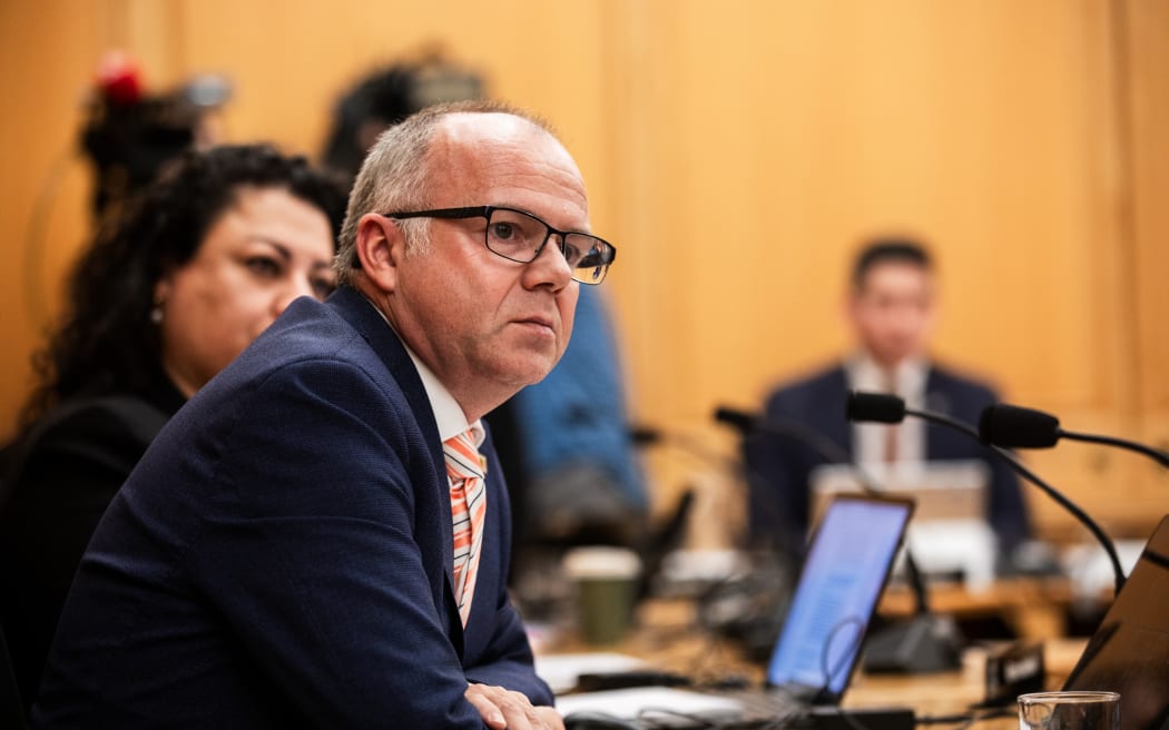 Todd Stephenson at select committee for the Treaty Principles Bill