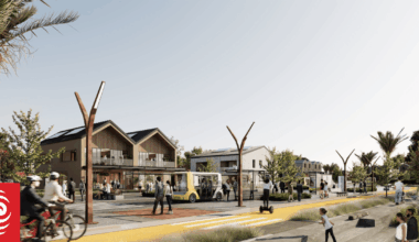 Shadows cast on Auckland's Sunfield development