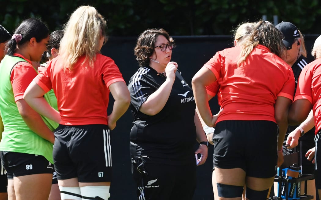 NZ assistant coach Whitney Hansen.