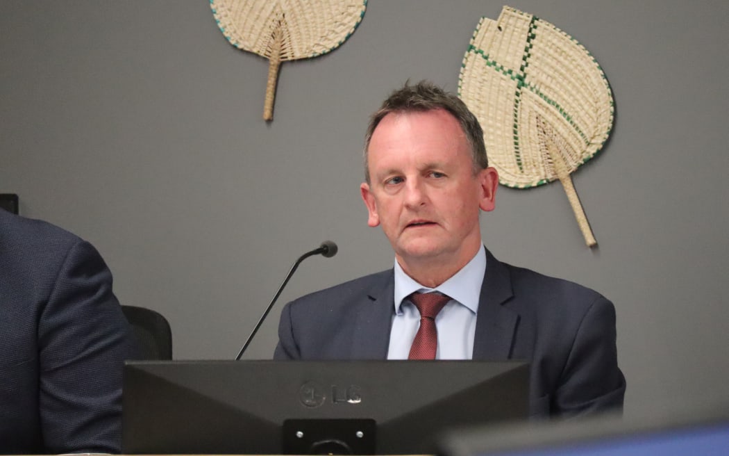 Bishop Ross Bay, Anglican Diocese of Auckland, speaks at the Royal Commission of Inquiry into Abuse in Care on 20 October, 2022.