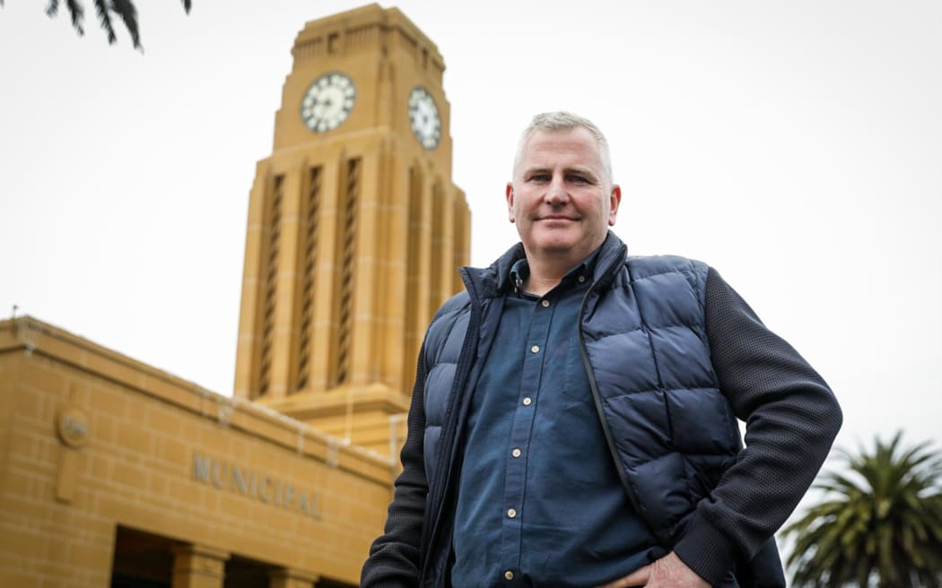 Buller mayor Jamie Cleine