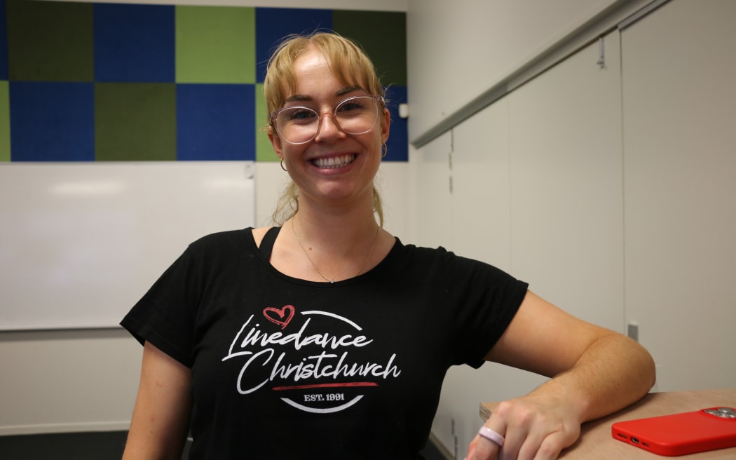 Line dance enthusiast Tennille Arthur.