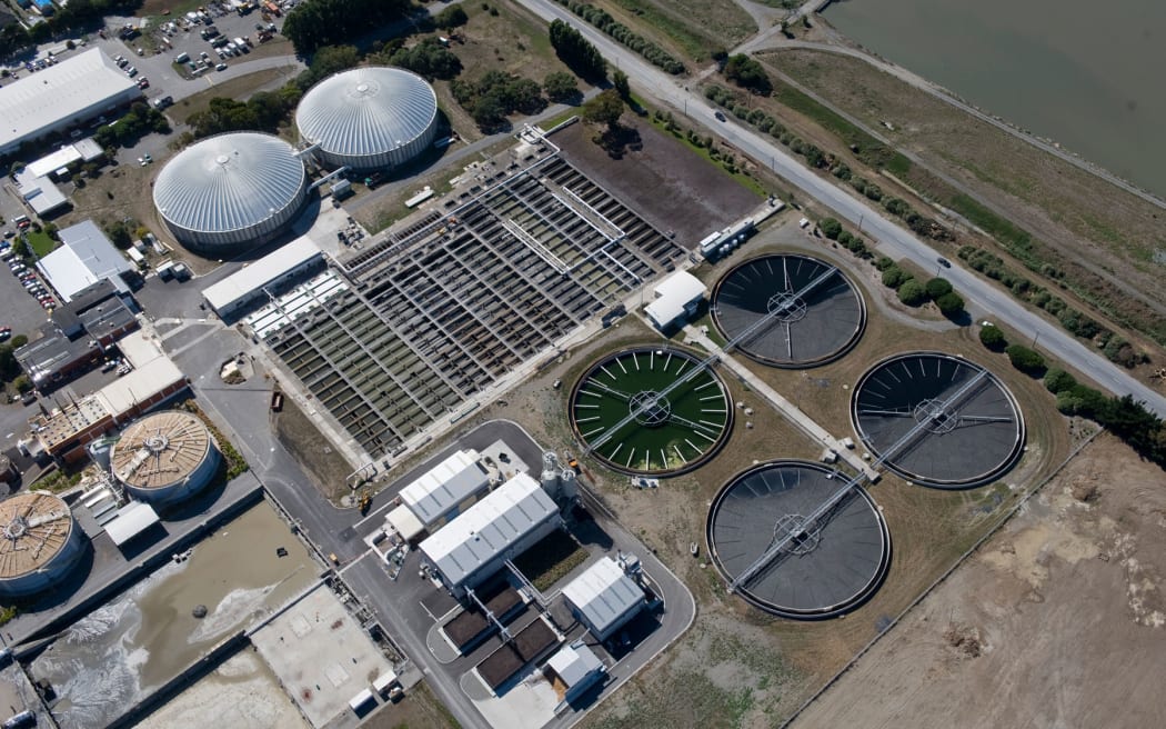 Aerial image of Christchurch suburbs for the Earthquake Commission