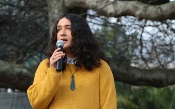 People Against Prisons Aotearoa spokesperson Emilie Rākete.