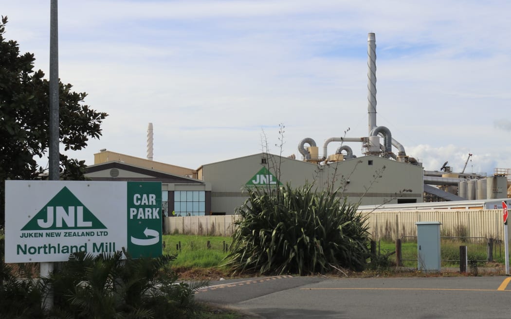 Juken New Zealand’s Northland Mill, on Whangatane Drive on the northern fringe of Kaitāia.