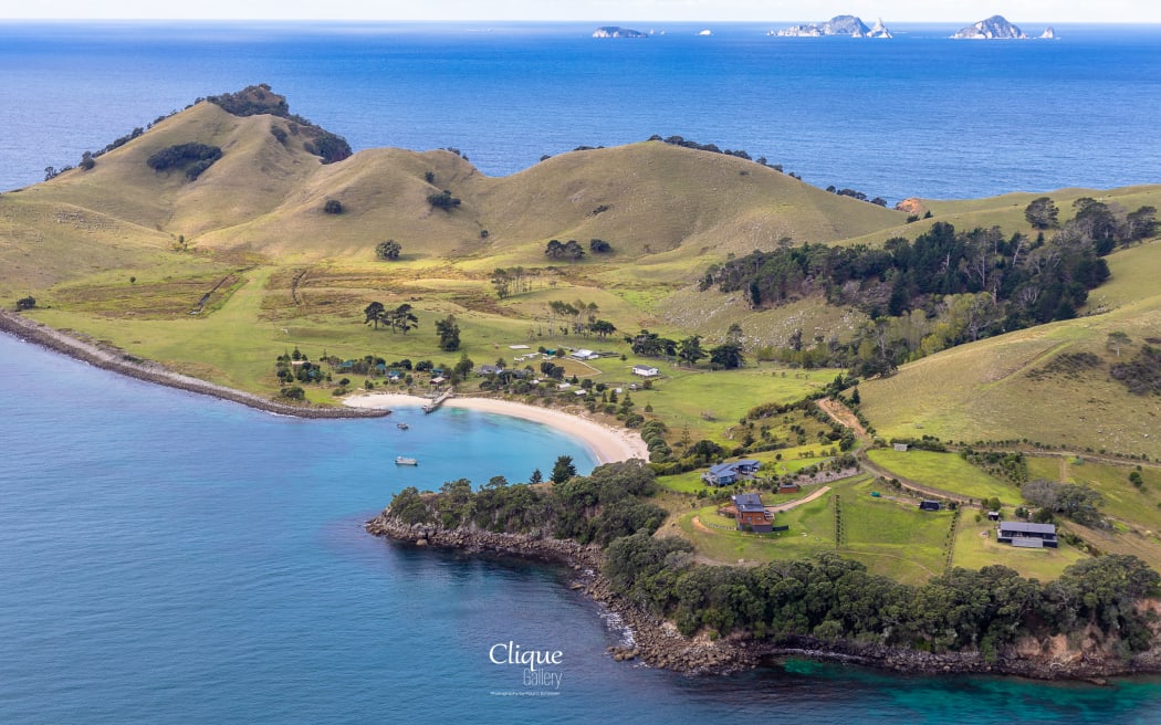 Slipper Island, an exclusive chunk of land off the Coromandel Coast is up for grabs.
