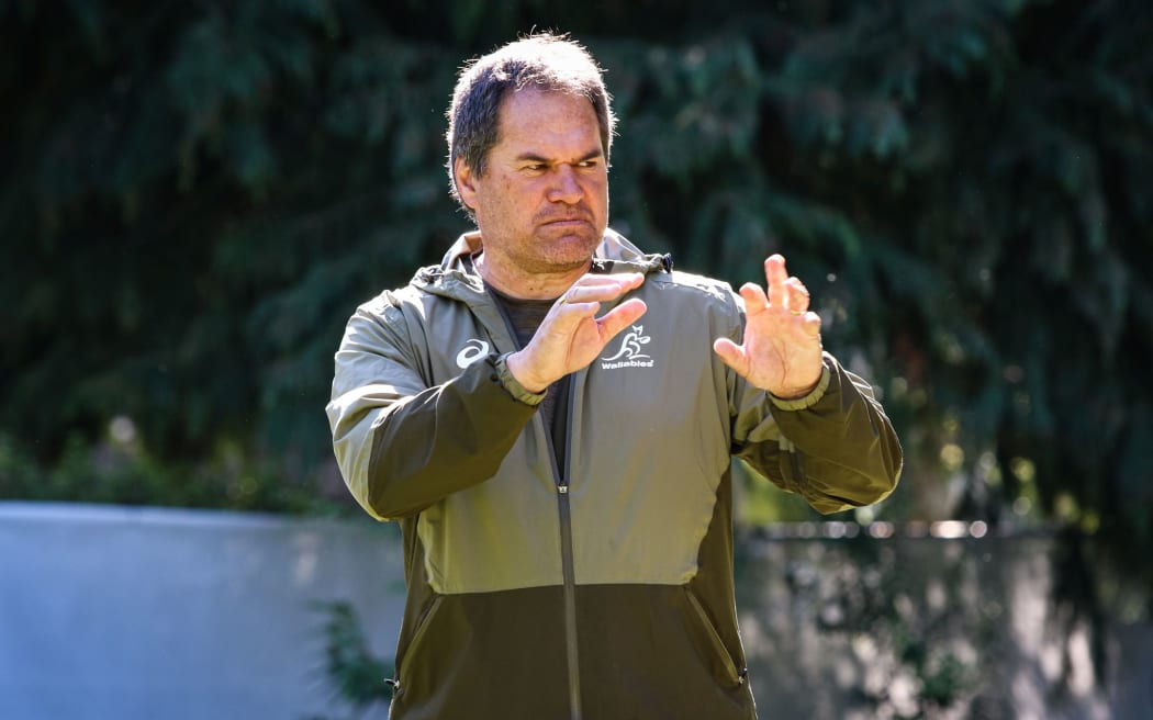 Wallabies coach Dave Rennie.