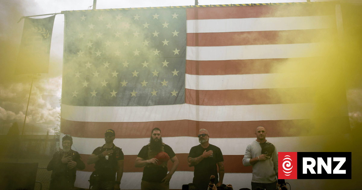 NZ spy agency put US far-right group Proud Boys on terrorist list despite not meeting threshold