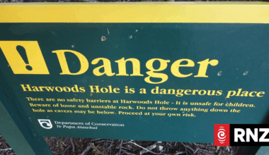 Track to Harwoods Hole permanently closed over safety concerns