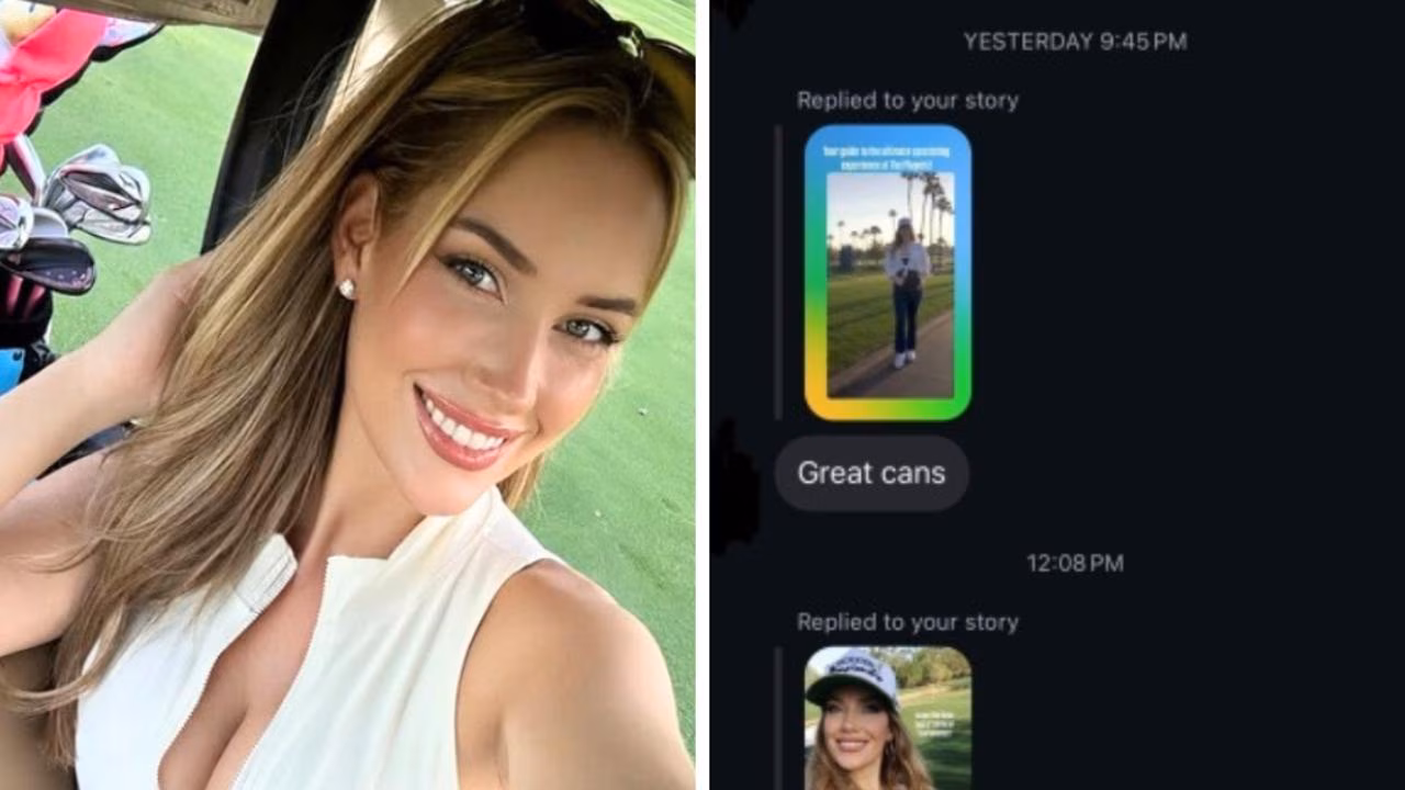 Paige Spiranac secretly loves gross Instagram message from cans fan