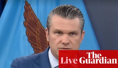 Middle East crisis live: Hegseth says today will be the ‘most intense day of strikes’ in war against Iran | US-Israel war on Iran