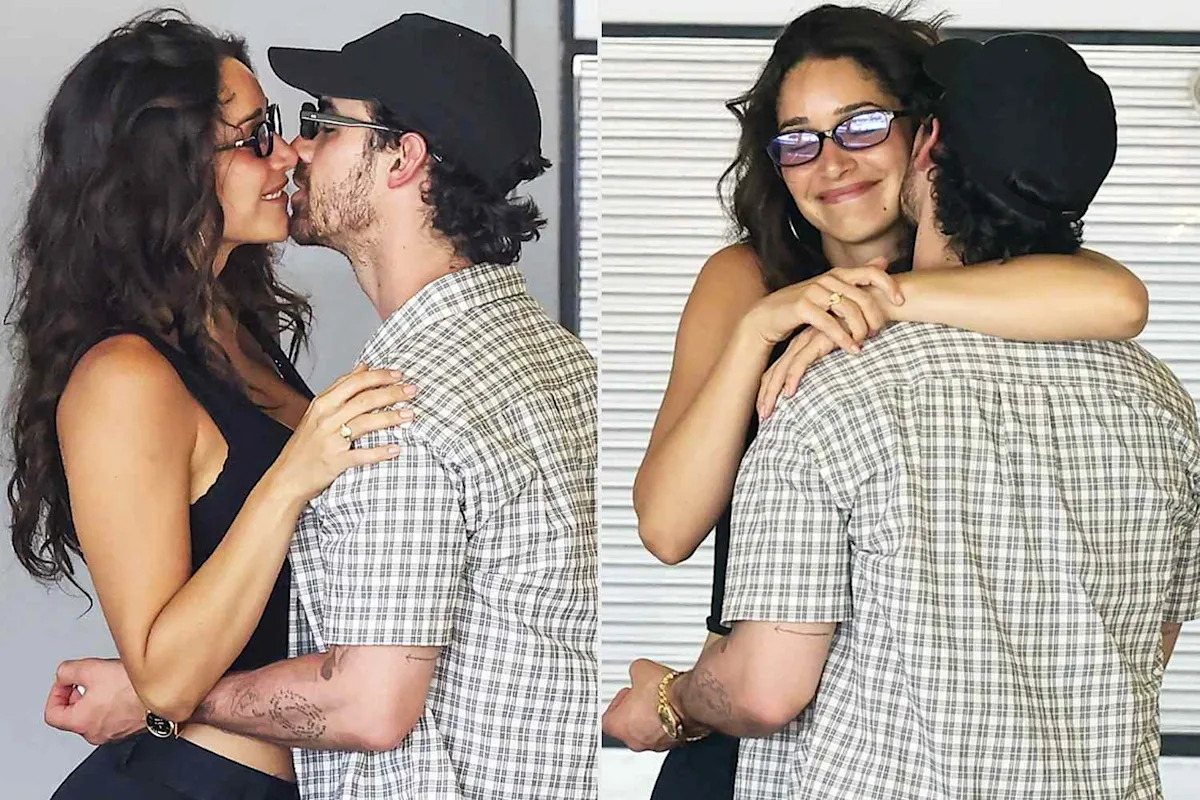 Joe Jonas Packs on the PDA with Girlfriend Tatiana Gabriela as He Picks Her Up at Miami Airport