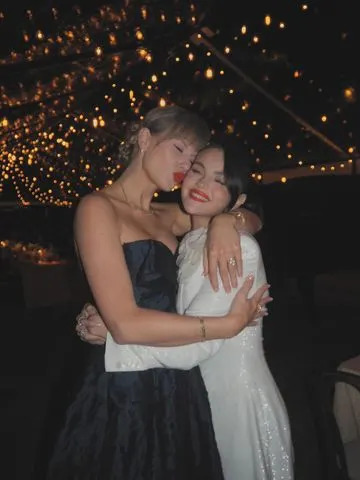 Taylor Swift and Selena Gomez on Instagram in October 2025Credit: Selena Gomez/Instagram