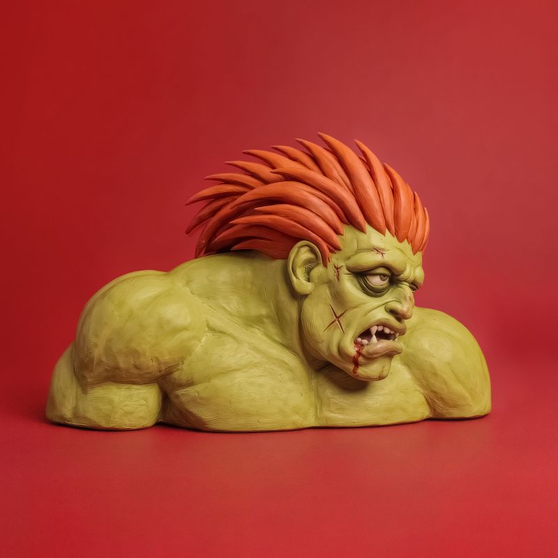 When Defeat Looked This Good: The Street Fighter sculptures that hit different