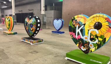 Parade of Hearts sculptures to be on full display at one location in April event