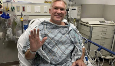 “Good Morning America”'s Sam Champion Gives Update from His Hospital Bed After Undergoing Procedures at Heart Hospital