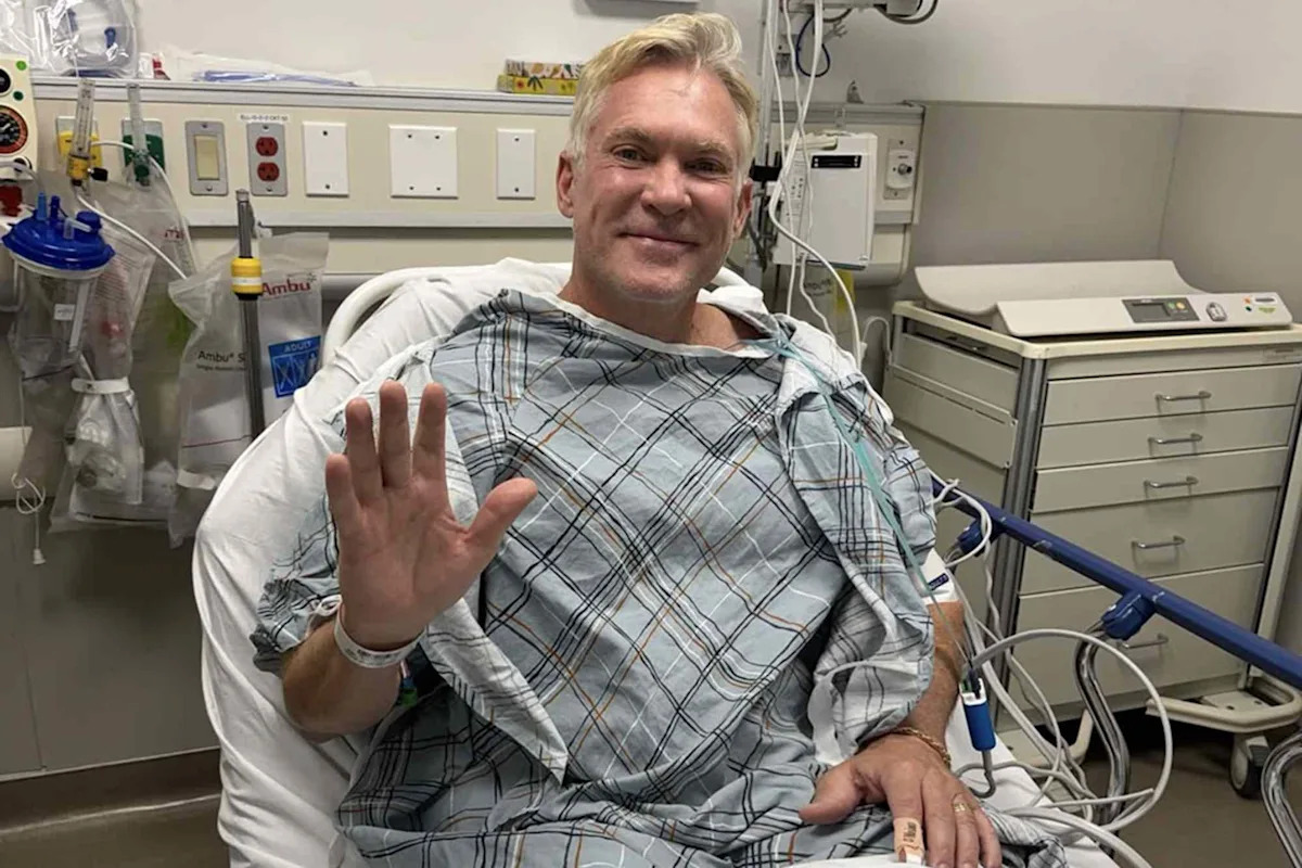 “Good Morning America”'s Sam Champion Gives Update from His Hospital Bed After Undergoing Procedures at Heart Hospital