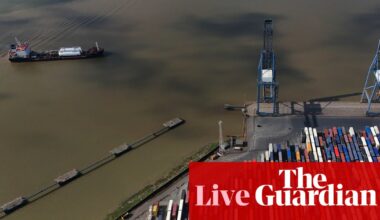 Oil price shock likely to ‘push the UK economy into recession’; US growth revised down – as it happened | Business