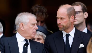 Andrew Mountbatten-Windsor's 'uneasy' question to Prince William caught by lip reader | Royal | News