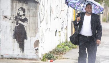 Graffiti artist Banksy has a name as NOLA pieces hang on | Arts