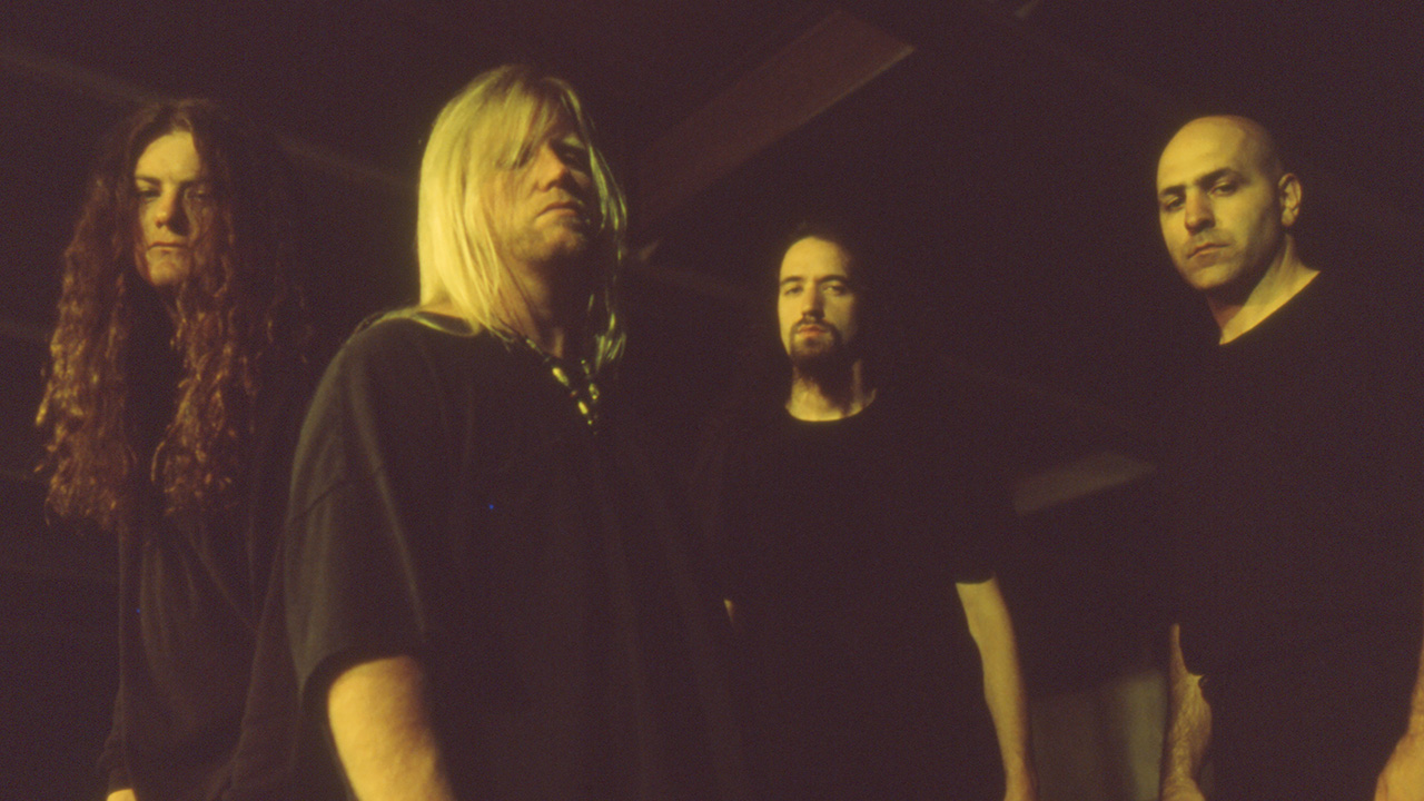 Nile posing for a photograph in 2000