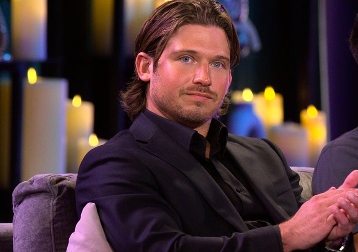 Chris at the "Love Is Blind" Season 10 reunion.