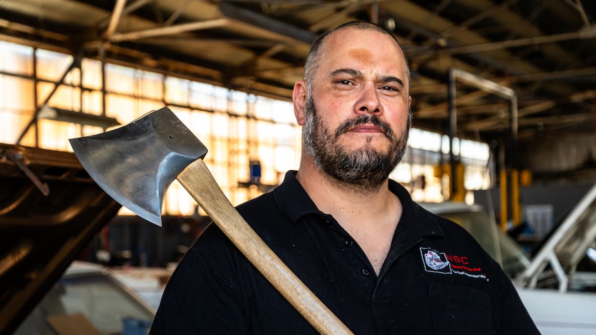 On the Up: Kahu Woolley overcomes dying during woodchopping event to compete at New Zealand Rural Games
