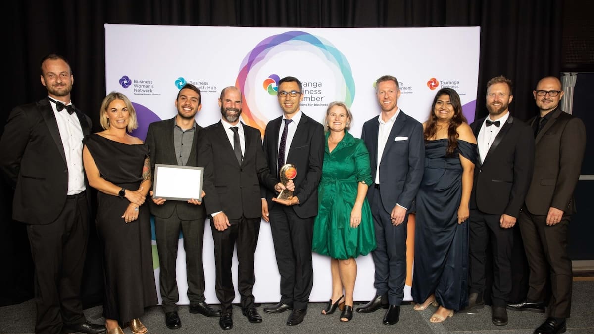 Drones, a barbershop and big wins: Tauranga Business Awards 2026 celebrate Bay of Plenty’s best