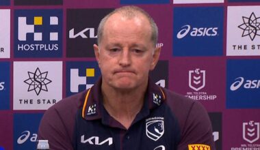 Michael Maguire gives Matt Ballin his blessing to take Manly Sea Eagles job, Brisbane Broncos press conference