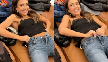 Jessica Alba Shows Off Her Genius Pants Zipping Technique in Hilarious BTS Video