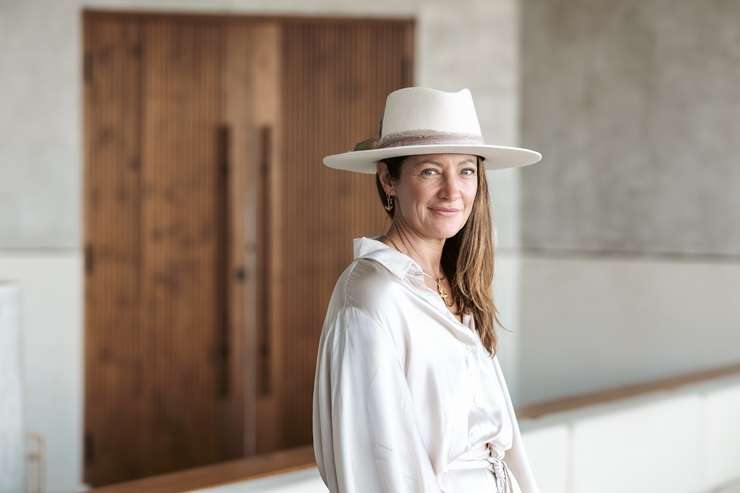 138 Mahurangi West Road, in Auckland's Mahurangi West, was designed by architect Pip Cheshire for artist Terry Stringer. Photo / Supplied