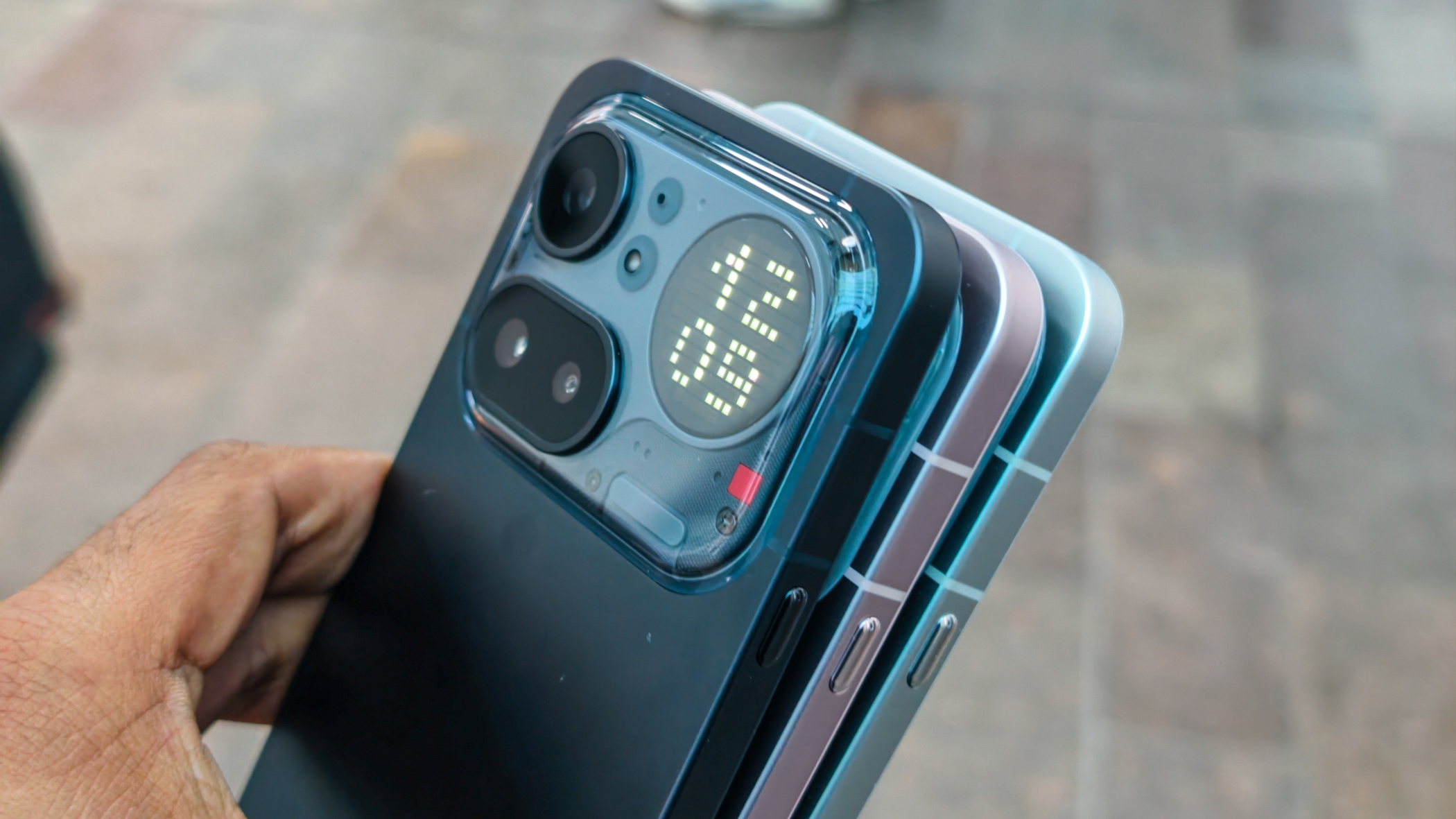 Nothing Phone 4a Pro Colors from the launch in London