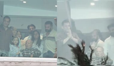 Salman Khan Greets Fans On Eid With Father Salim Khan After Hospital Discharge