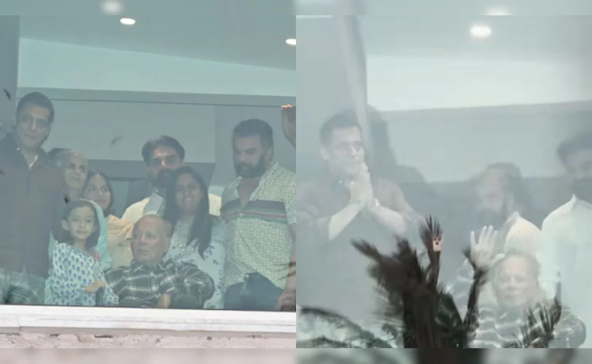 Salman Khan Greets Fans On Eid With Father Salim Khan After Hospital Discharge