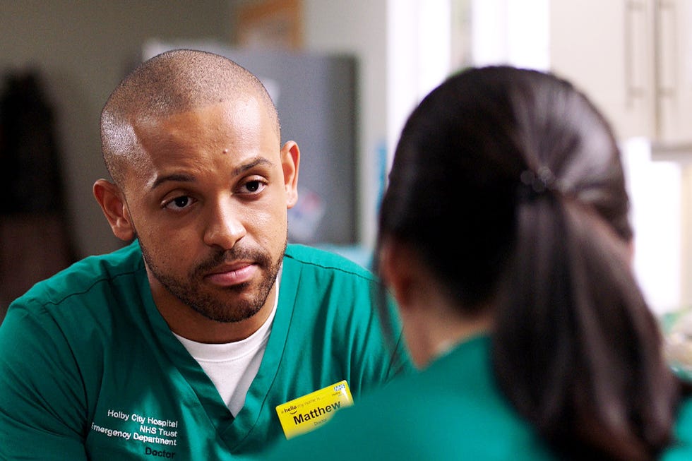 matty linlaker, casualty episode 10